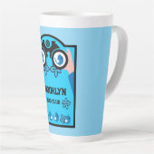 Original Unique Birdwatcher カフェラテマグ (右アングル)