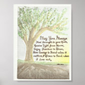 Original Watercolor and Blessing ポスター (正面)