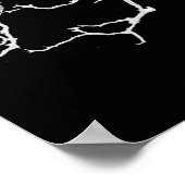 Original Watercolor Baby Owl Bird Art ポスター (角)