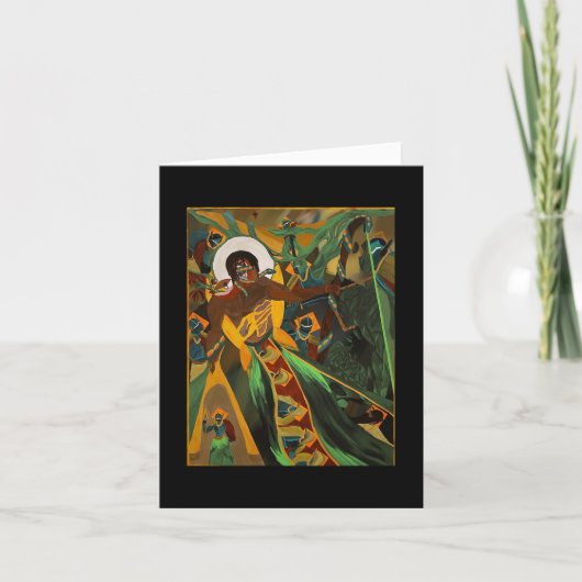 Original watercolor painting カード (正面)