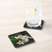 Original White Plum Art Custom Name Coaster コースター (右側)