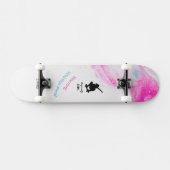 "Originally Girl" skateboard custom caption スケートボード (横)