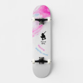 "Originally Girl" skateboard custom caption スケートボード (正面)