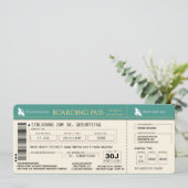 originelle Einladungskarte zum 30. Geburtstag 招待状 (スタンド正面)