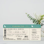 originelle Einladungskarte zum 60. Geburtstag 招待状 (スタンド正面)