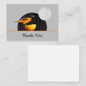 Oriole Bird Thank You Business Card 名刺 (正面/裏面)