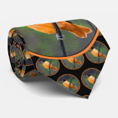 Oriole Painting - Original Bird Art ネクタイ (ロール)