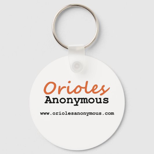 Orioles Anonymous – サイトロゴKeychain キーホルダー (正面)