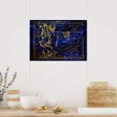 orion constellation poster ポスター (キッチン)