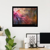 Orion Nebula M42 HST poster ポスター (ホームオフィス)