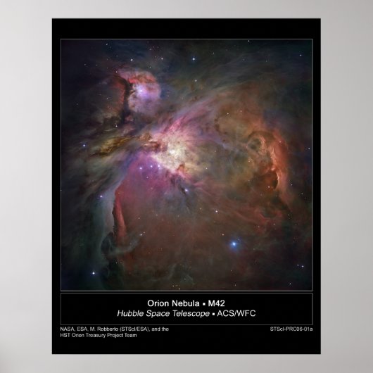Orion Nebula - M42 poster ポスター (正面)