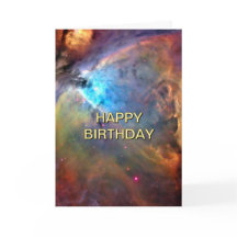 Orion Nebula Out of This World Space Birthday 5x7