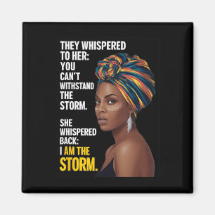 Orisha Oya I Am The Storm - Black History Month Si マグネット