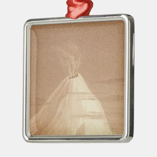 Orizabaのメキシコの眺め メタルオーナメント (左)