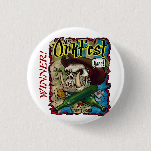 OrkFest 2013ボタン 缶バッジ (正面)