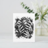 Orkney Ba T‑Shirt (Haunted‑Ink Edition) ポストカード (スタンド正面)