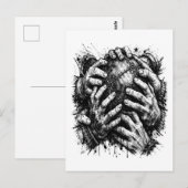 Orkney Ba T‑Shirt (Haunted‑Ink Edition) ポストカード (正面/裏面)