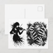 Orkney Ba T‑Shirt (Haunted‑Ink Edition) ポストカード (正面/裏面)