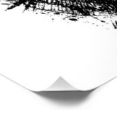 Orkney Dark Art Ink Illustration – Grasping Hands  ポスター (コーナー)