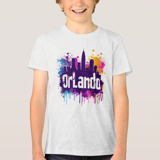 Orlando トライブレンドＴシャツ (正面)