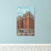 Orlando, Florida – アンゲビルトの外観 キャンバスプリント (インサイチュ (ウッドフロア))