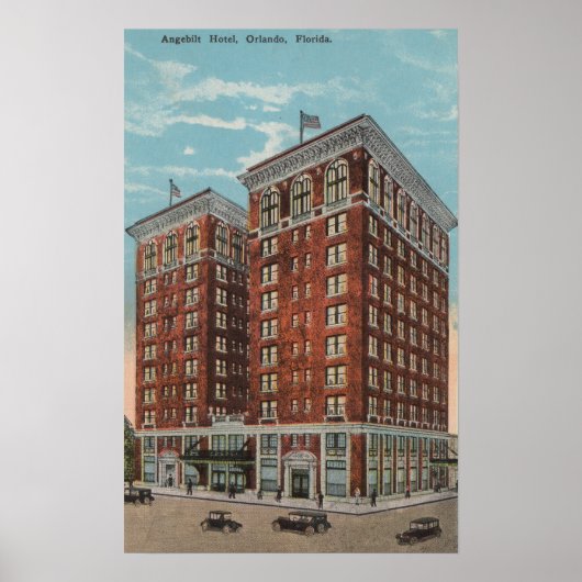 Orlando, Florida – アンゲビルトの外観 ポスター (正面)