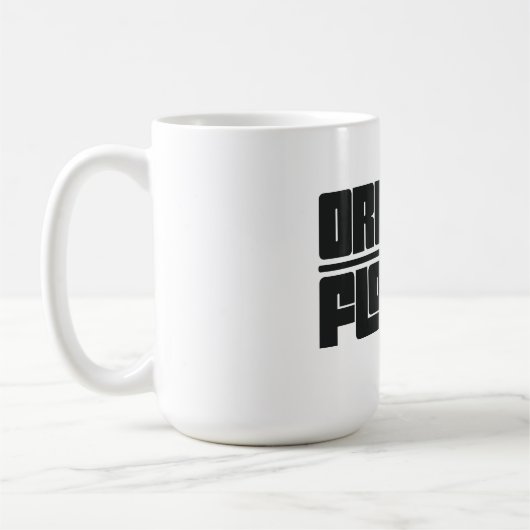 Orlando - Florida コーヒーマグカップ (左)