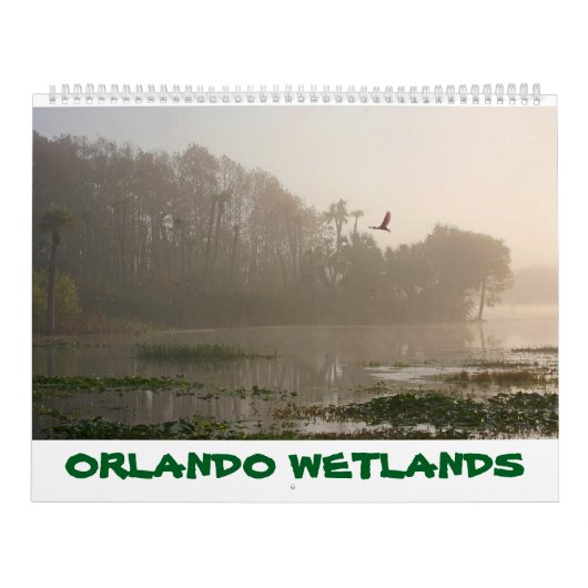 ORLANDO WETLANDS CALENDAR カレンダー (カバー)