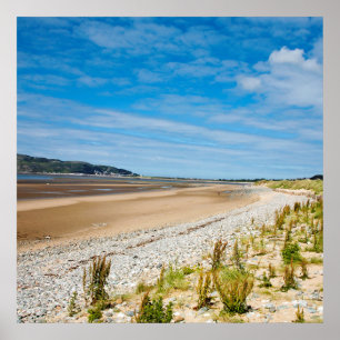Orme Llandudno North 素晴らし Walesポストカードクッション ポスター