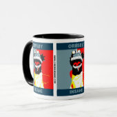 Ormsbyのキャンペーンスタイルのマグ マグカップ (正面左)