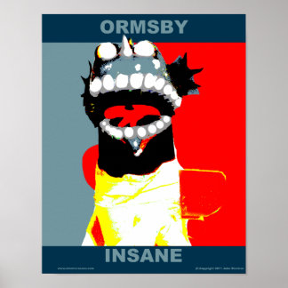 Ormsbyキャンペーンスタイルポスター ポスター