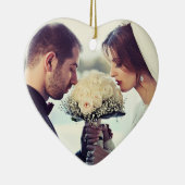 Ornament私達の初めてのクリスマス結婚したな氏及び夫人 セラミックオーナメント (右)