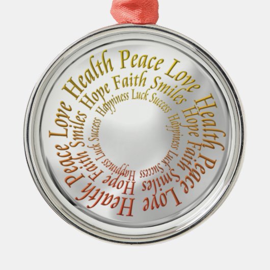 ornament2 メタルオーナメント (正面)