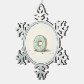 Ornament スノーフレークピューターオーナメント (右)