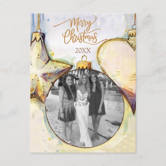 Ornament Christmas  ポストカード (正面)