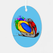 Ornament Christmas メタルオーナメント (正面左)