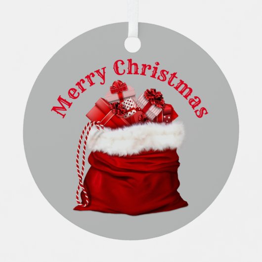 Ornament Christmas メタルオーナメント (正面)