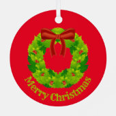 Ornament Christmas メタルオーナメント (裏面)