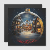 Ornament Christmas Card – Custom Text (正面/裏面)