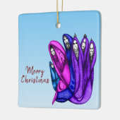 Ornament Christmas Three Wise Kings セラミックオーナメント (左)