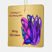 Ornament Christmas Three Wise Kings セラミックオーナメント (左)