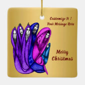 Ornament Christmas Three Wise Kings セラミックオーナメント (裏面)