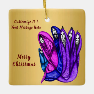 Ornament Christmas Three Wise Kings セラミックオーナメント