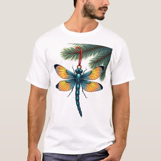 Ornament Dragonfly Tシャツ (正面)
