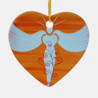 Ornament "Engel für Seelenpartner" セラミックオーナメント