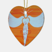 Ornament "Engel für Seelenpartner" セラミックオーナメント (左)
