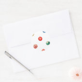 Ornament Envelope Liner ラウンドシール (封筒)