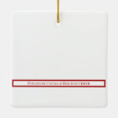 Ornament: Family Christmas Shopping Weekend  セラミックオーナメント (裏面)