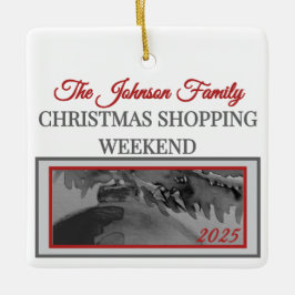 Ornament: Family Christmas Shopping Weekend  セラミックオーナメント