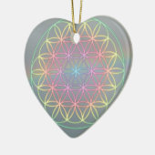 Ornament ~ Heart~Energy "Flower Of Life" セラミックオーナメント (左)